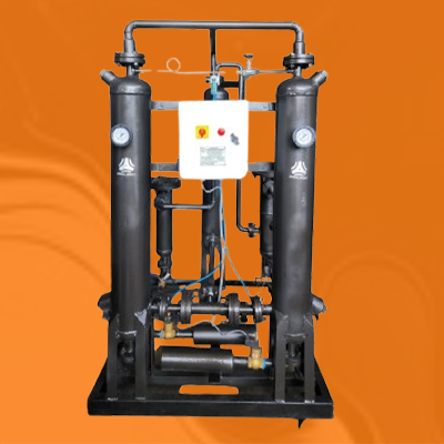 Adsorption Type Heatless Compressed Air Dryers